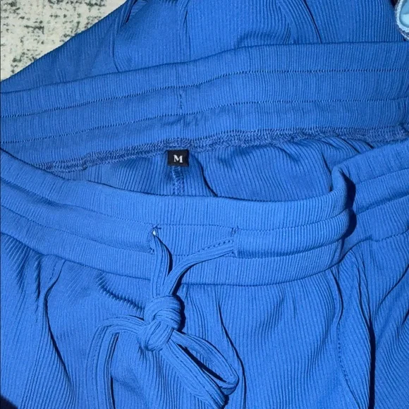 BTFBM 2 Piece Sets For Women Ribbed Matching Lounge Set - Picture 5 of 5